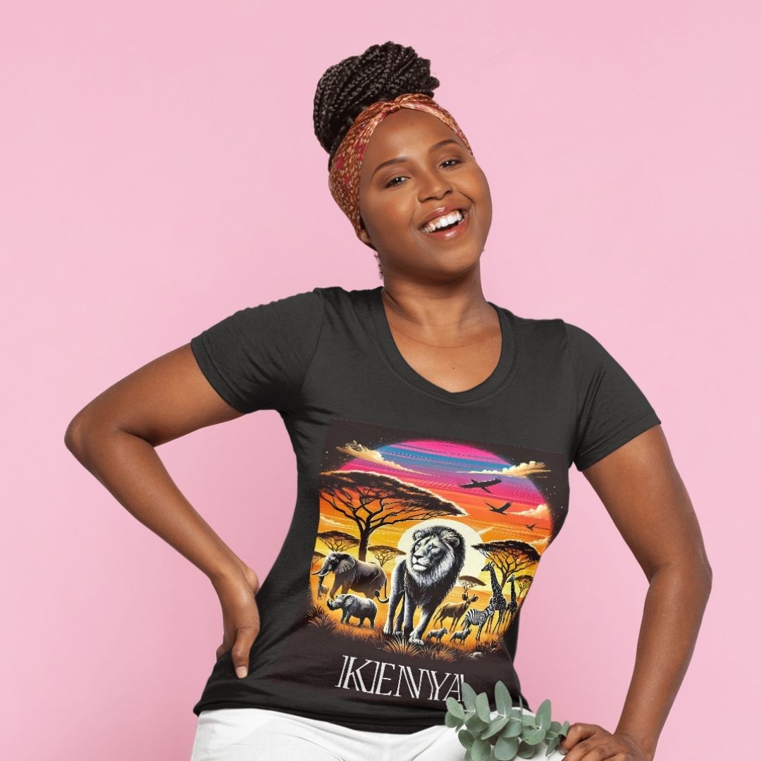 Kenya Sunset Safari Women’s T-Shirt